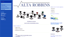 Desktop Screenshot of alta-robbins.com